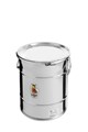 Picture of Stackable storage tank 35 kg with airtight lid, stainless steel