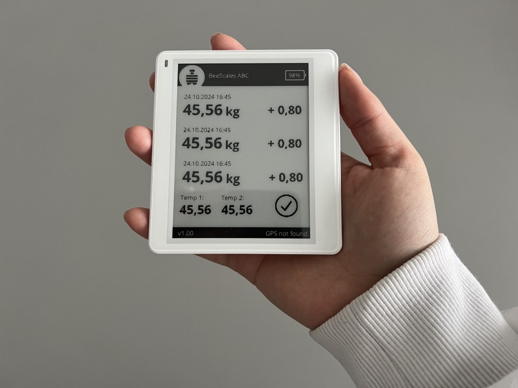 BeeScales Compact Display