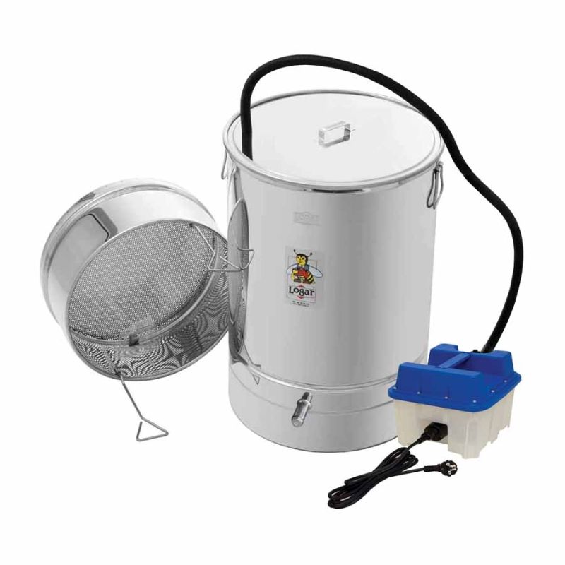 Logar small wax melter and disinfector with steam generator