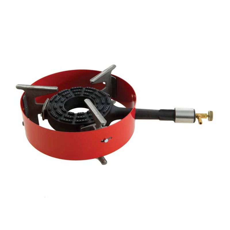 Gas burner 8 kW without ignition safety, with ring