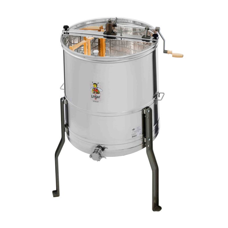 Logar 4‑Frame Hand-Drive Extractor, 37 x 48 cm, 63 cm Drum, Universal