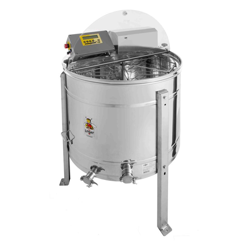 Logar 4-Frame Self-Reversing Extractor, 76 cm Drum, 180 W Motor, Fully Electronic, Frames 26.5 x 48 cm