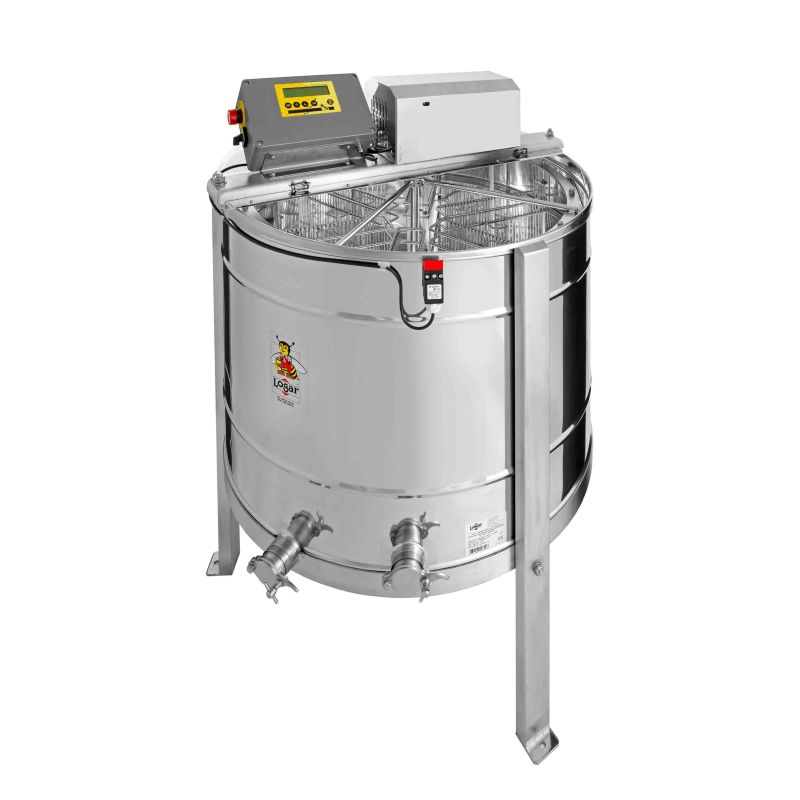 Logar 8-frame self-reversing extractor, 82 cm drum, 250 W motor, fully electronic, frames 23 x 48 cm