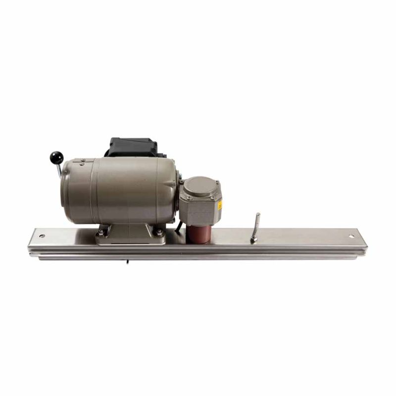 Motor drive 110W/230V with safety device and crossbar