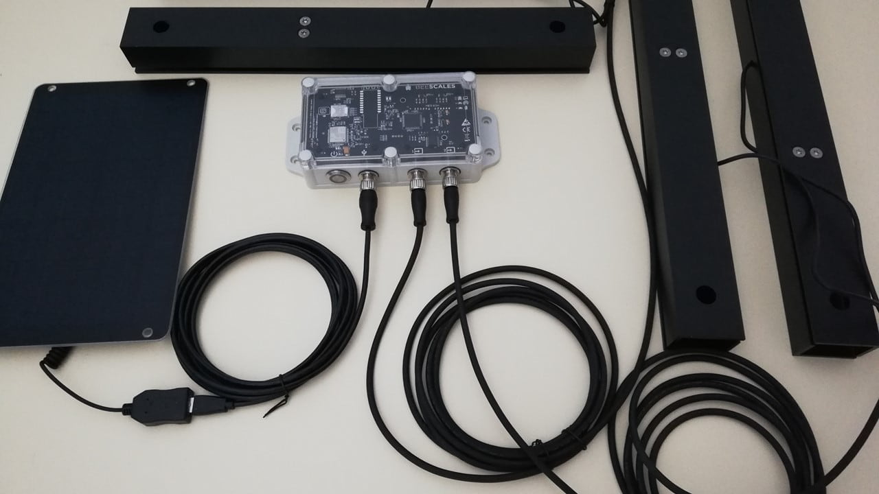 Configuration with two weight sensors