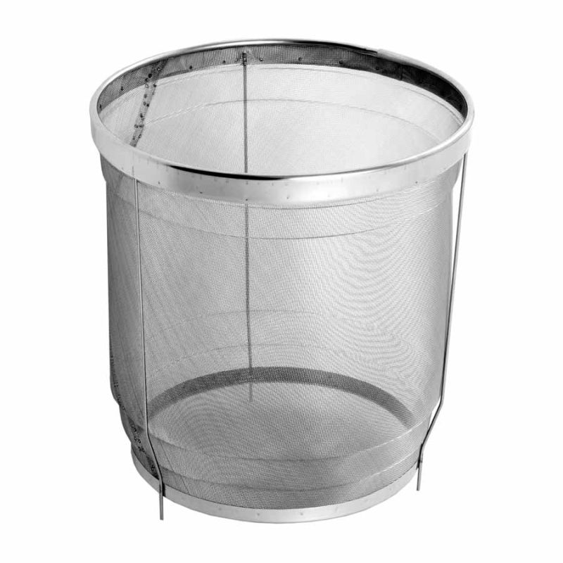 Fine honey-sump sieve insert for 30 kg container Ø 30.6 x 34 cm