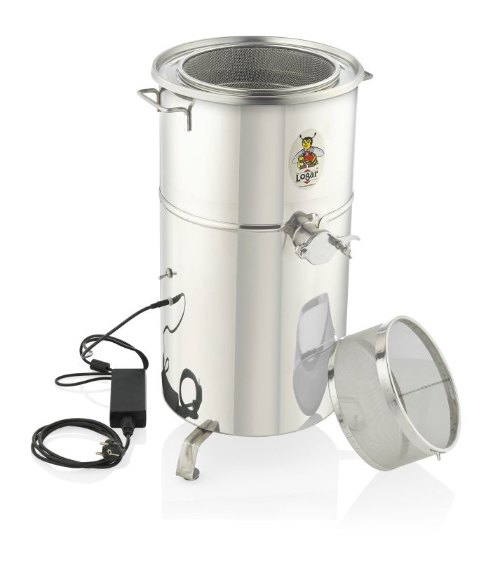 Logar rotating fine-mesh sieve unit