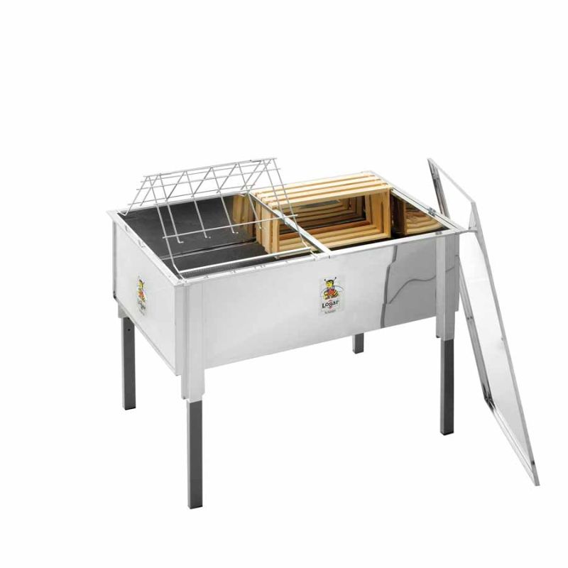 Logar Uncapping Tank 100 cm with Stainless Steel Lid