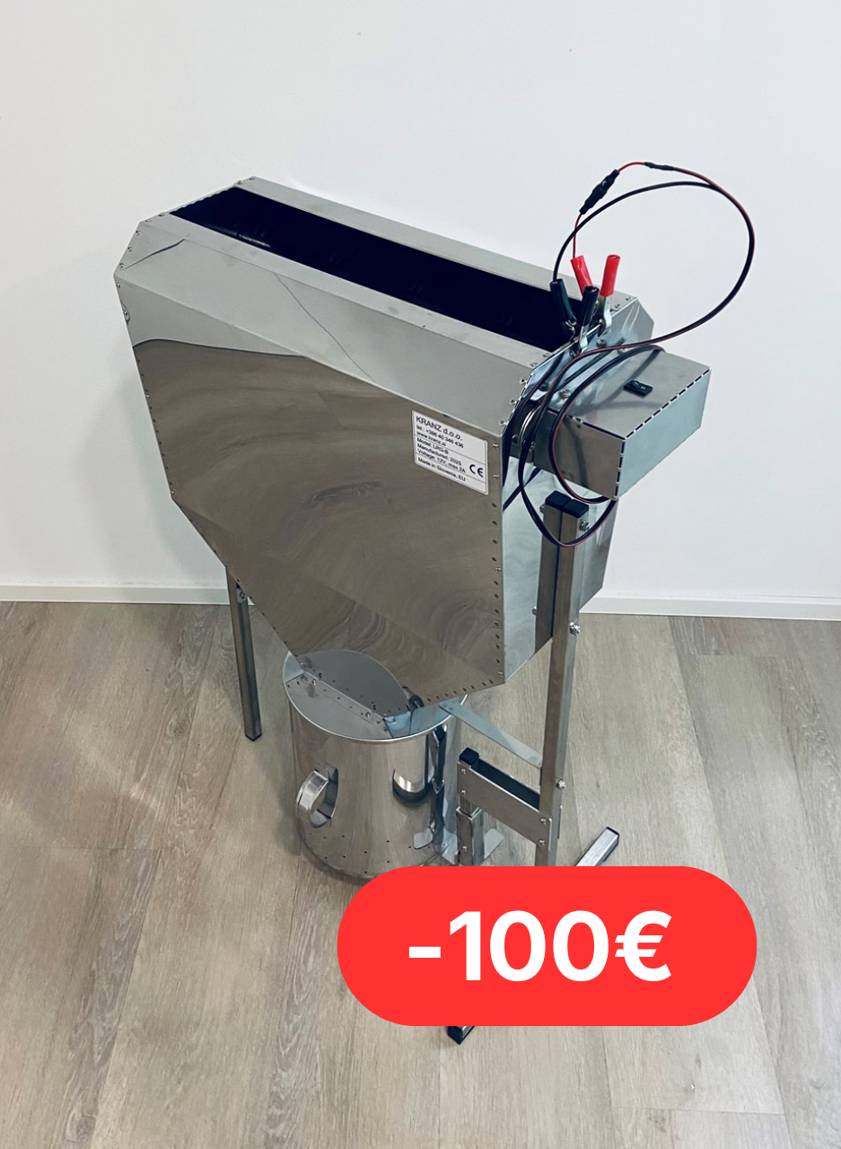 50 cm Bee Remover with Foot Pedal for Movable-Frame Hives