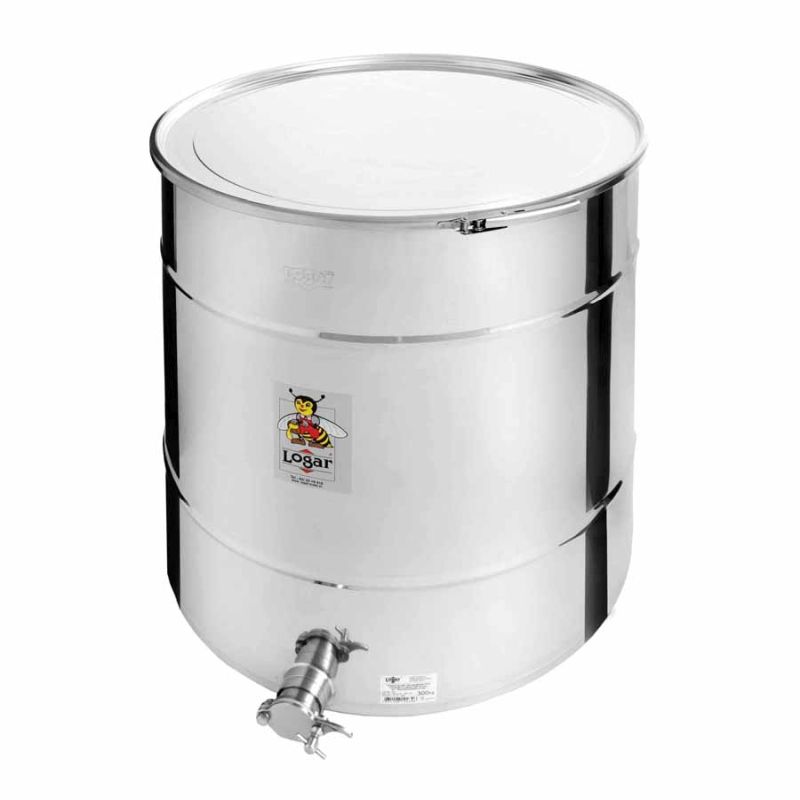 Logar Honey Filling Container with Clamp-Ring Closure – 300 kg